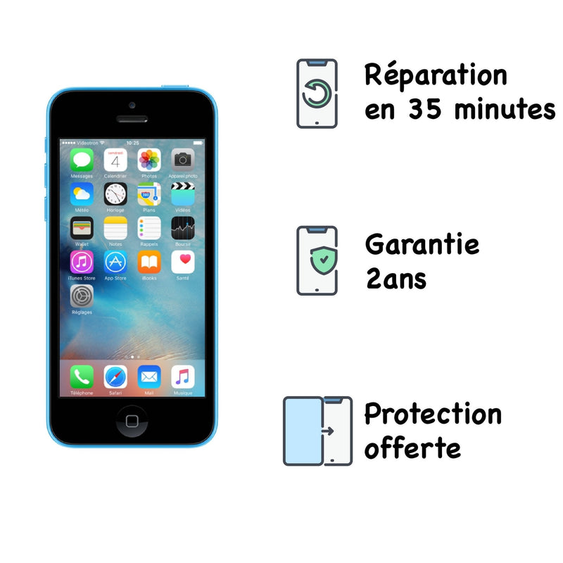 Réparation iPhone 5C - Smartel